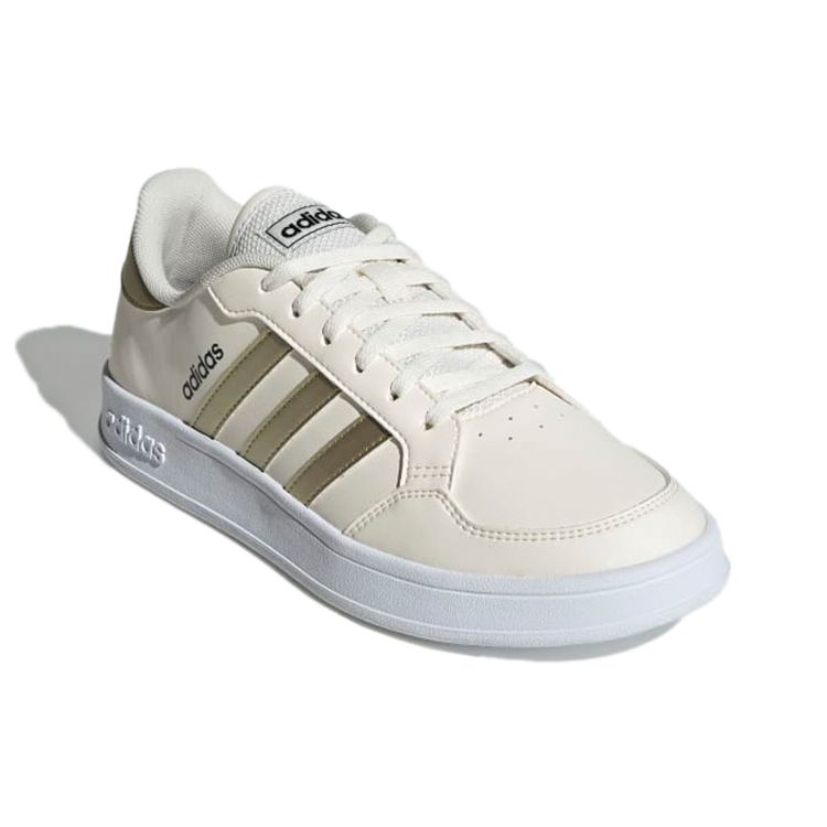 Adidas Neo Breaknet Casual Durable Lightweight Low-Top Skate Shoes Women Sneaker Off-White GY5912