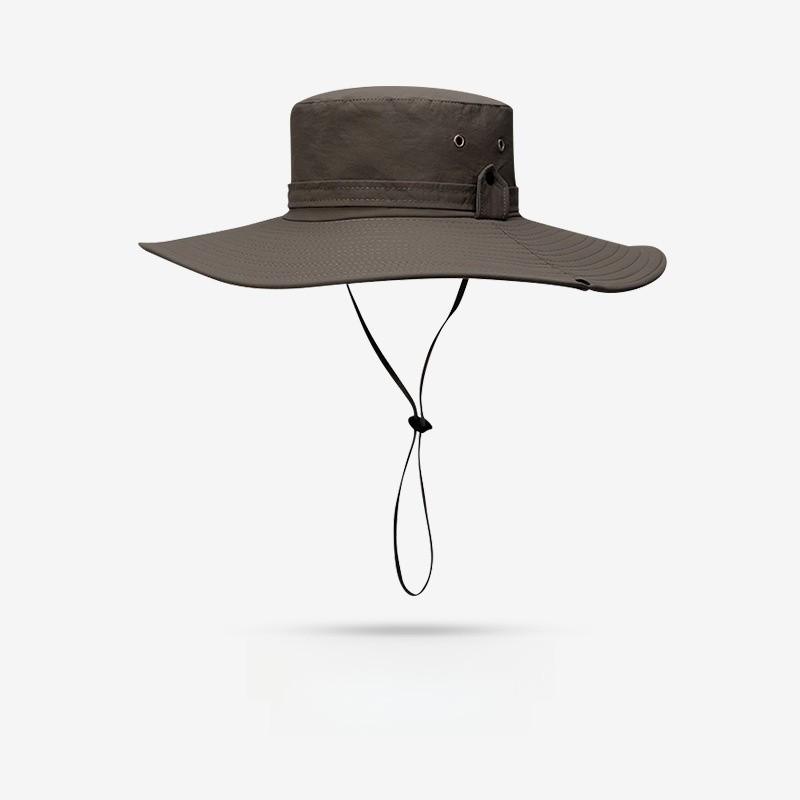 Chapéu de Sol de Verão Com Aba Larga e Design Removível Para Pesca e Caminhada ao Ar Livre
