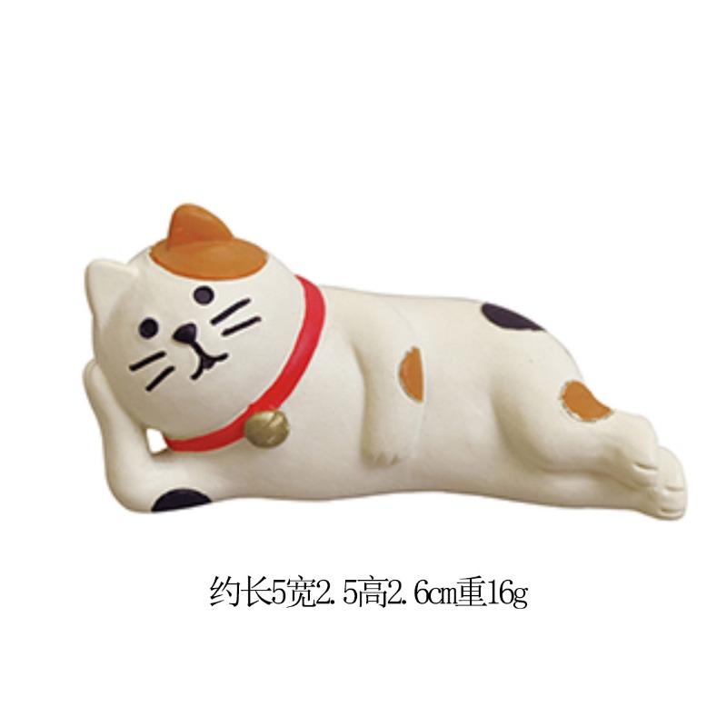 Car ornaments, Japanese cat Zakka groceries, photos, cute adorable ornaments, mini, resin crafts