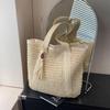 Beach Bag Large Capacity Portable Shoulder Bag Summer Woven Women's Bag Beach Bag Women's Shoulder Bag