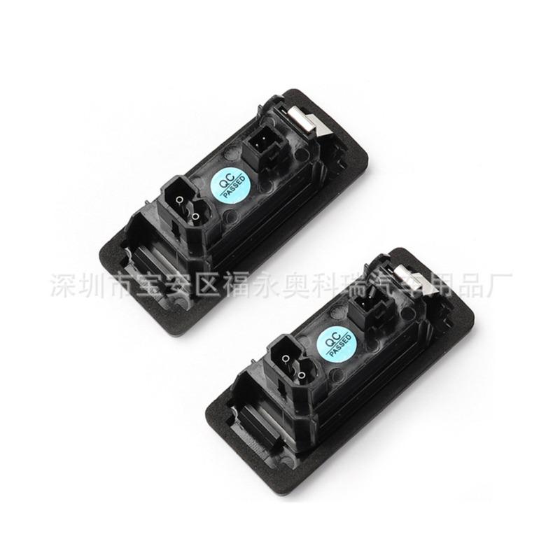 LED License Plate Light Compatible with BMW E82 E88 E90 E92 E93 E39 High Quality Car Accessories tallation Kit Easy DIY Fit