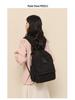 2025 Women's Corduroy Casual Small Backpack - Mori Style, Solid Color