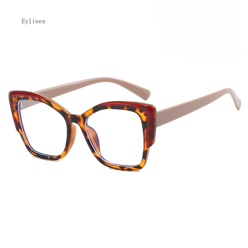 Vintage Eyeglass Frames for Women Fashion Ladies Glasses Frame Luxury Designer Cat Eye Glasses Optic Frame Anti Blue Light