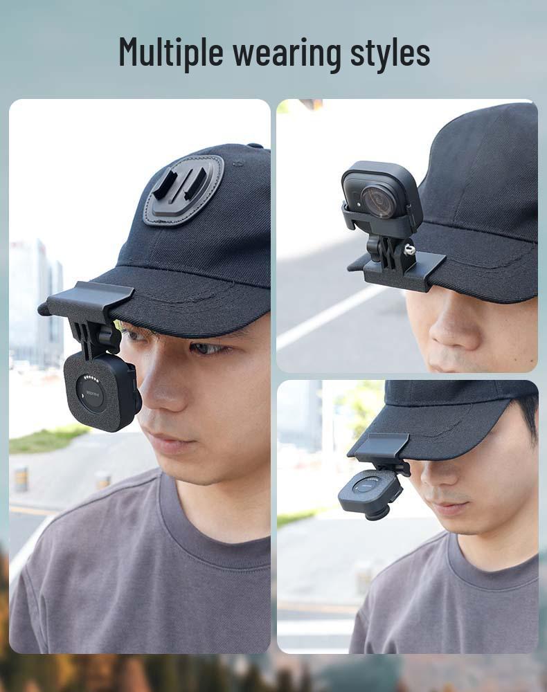 Insta360 GO Ultra FPV Baseball Cap Head Mount Clip