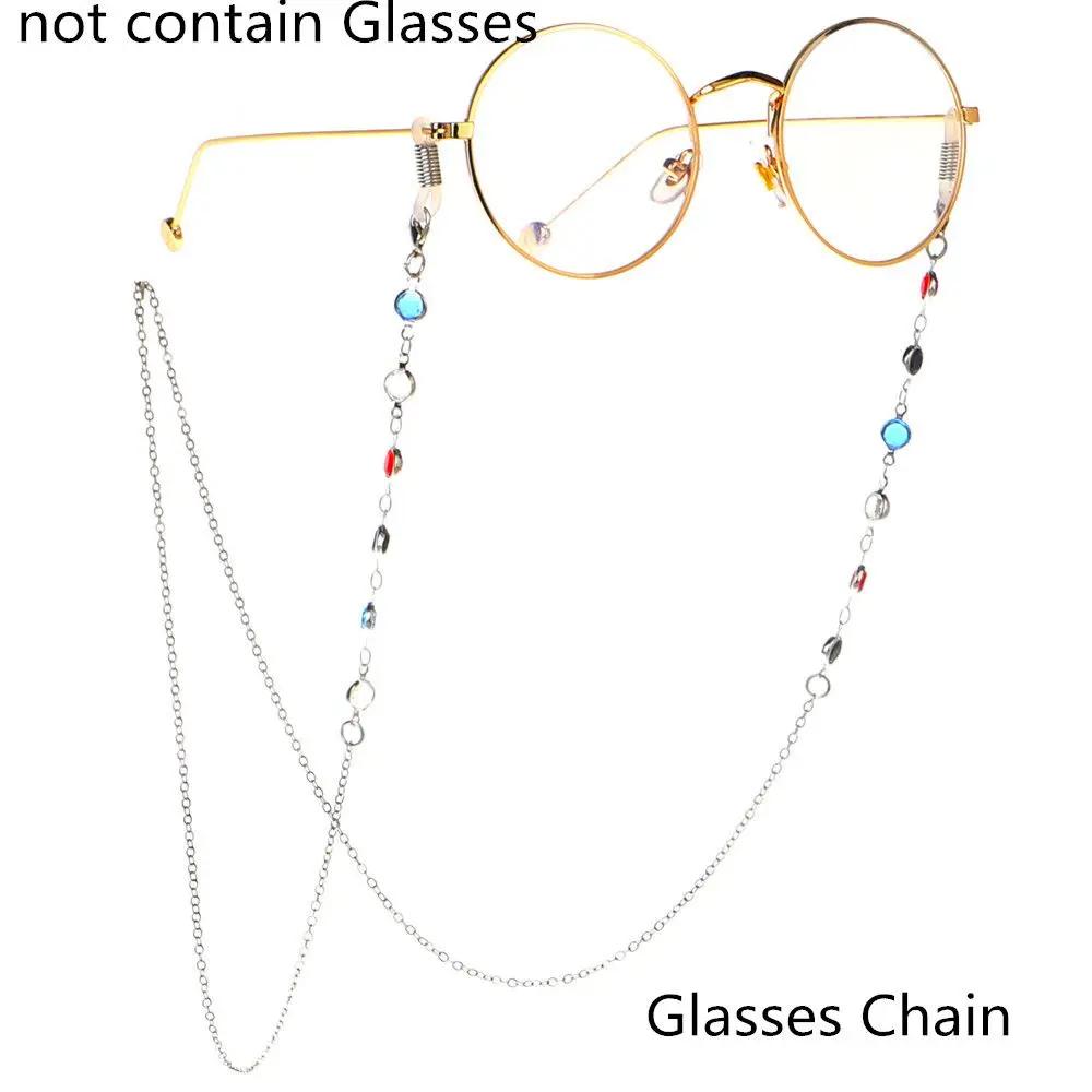 Vintage Stainless Steel Long Eye wear Accessories Glasses Necklace  Eyeglass Lanyard  Glasses Chain