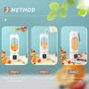 Portable Juicer Cup Rechargeable Mini Blender for Shakes And Smoothies Juice Mixing 450ML Electric Mixer for Ice Crushing Food
