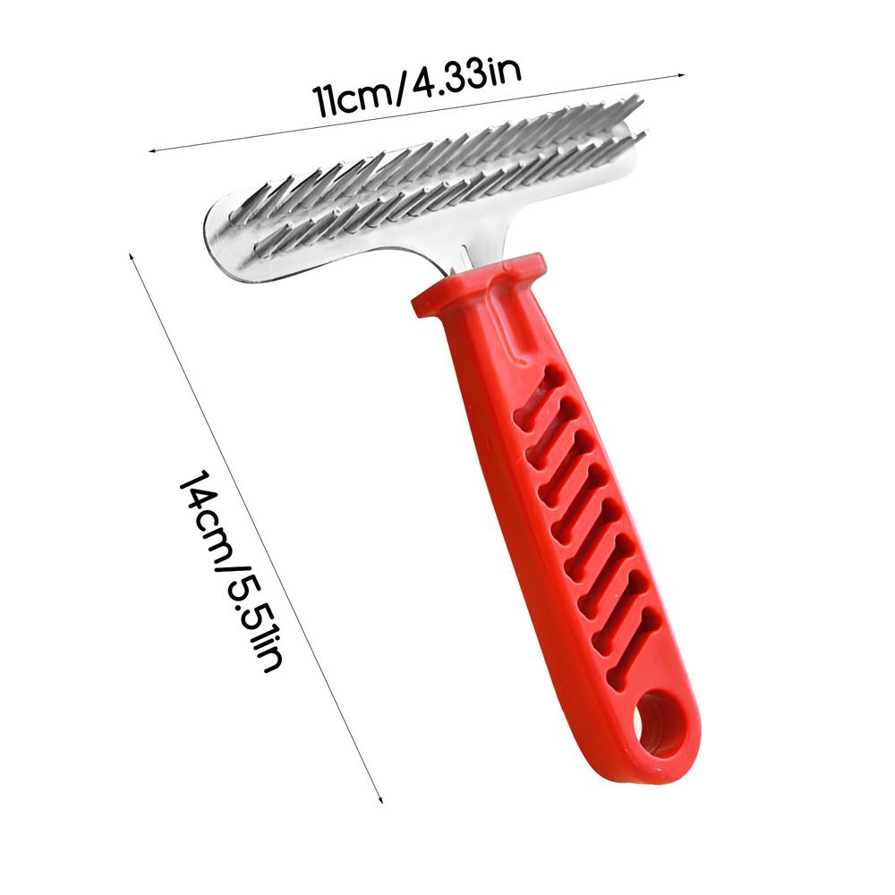 

Dematting Comb For Dogs Knot Remover Comb For Pets Dog Hair Dematting Comb For Home Travel Vacation Camping Road Trip Outgoing красный