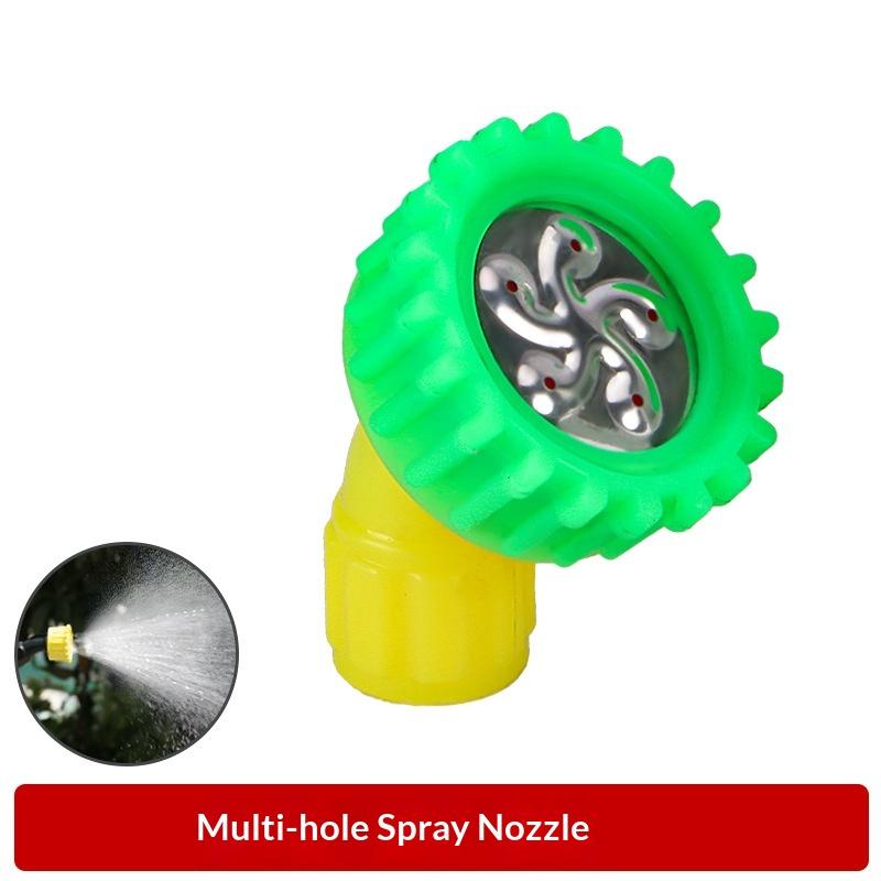 Elektrische Sprühgeräte Zubehör Edelstahl Teleskop-Sprühstange Mehrloch-Düse Dichtung Verlängerter Wasserschlauch Universal