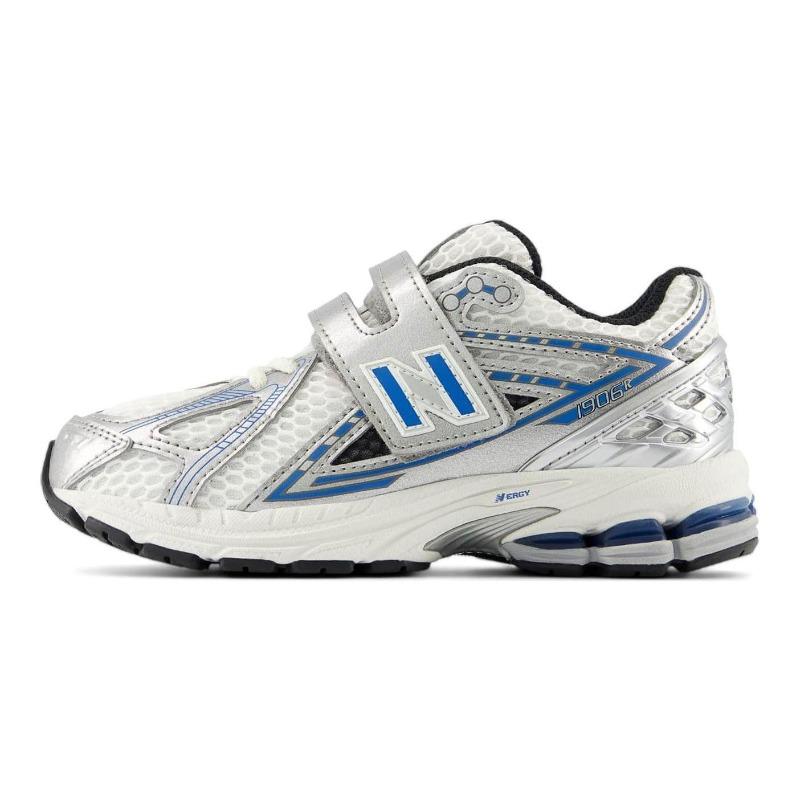 New Balance 1906 Kids Comfort Wear Resistant Running Shoes Silver Blue For Little And Big Kids PV1906EB 28
