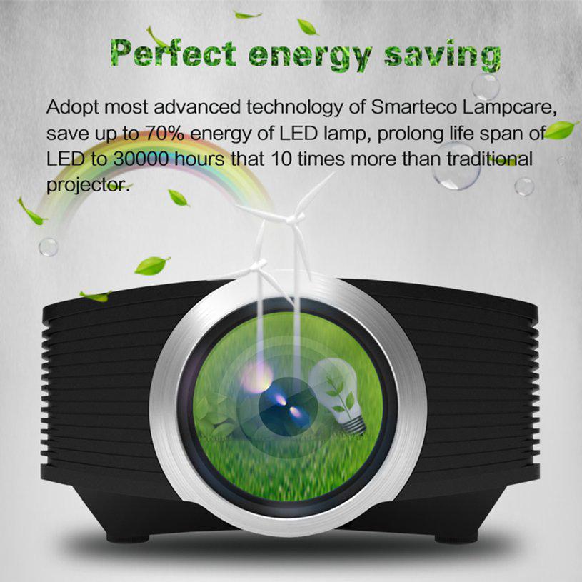 Buy LESHP LED Video Mini Projector 1200LM Multimedia Home