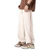 Casual Pants Men's Spring and Autumn Youth Versatile Trend Loose Straight Leggings Sports Long Pants Solid Color New