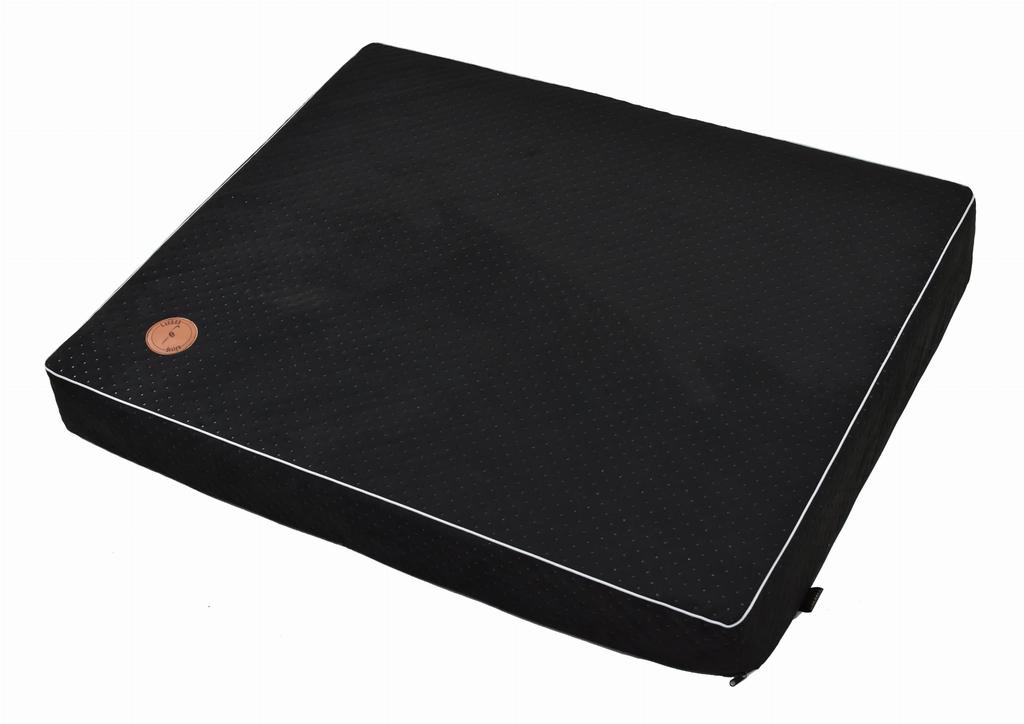 Hector Orthopedic Mattress Black Quilted - 120 X 85 X 12