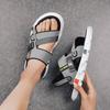 Fashion PARZIVAL Men Sandals Summer Casual Sandals Holiday Beach Sandals Men Shoes Outdoor Male Retro Comfortable Men Sneakers 2024 New