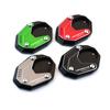 Side Stand Enlarge For KAWASAKI VERSYS650 VERSYS 650 2010-   2022 Motorcycle Accessories Kickstand Foot Enlarger
