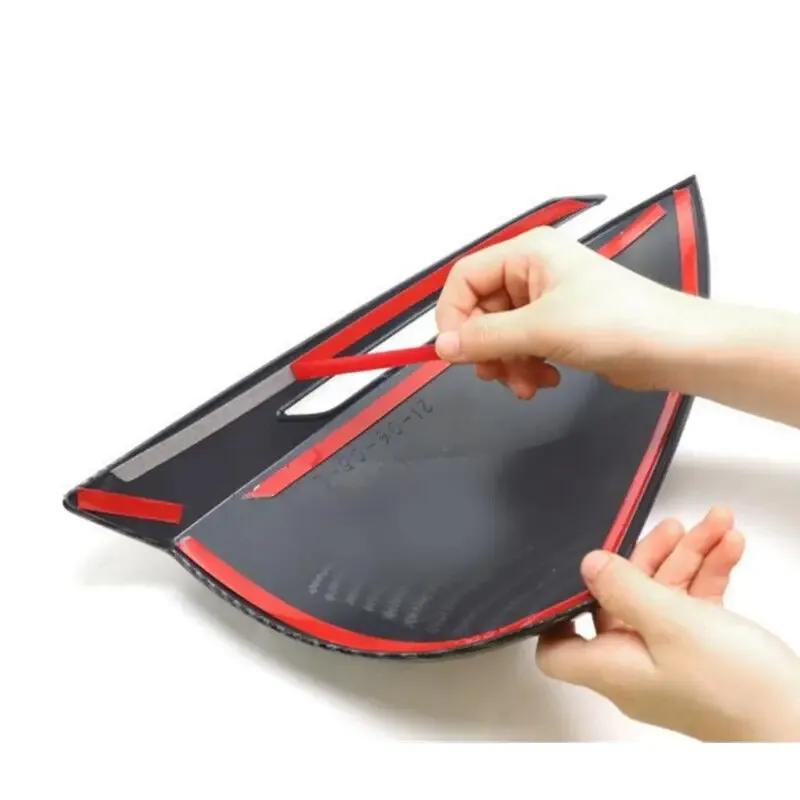 For Hyundai Tucson NX4 ABS Car Rearview Side Mirror Cover Wing Cap Exterior Door Housing Shell Trim