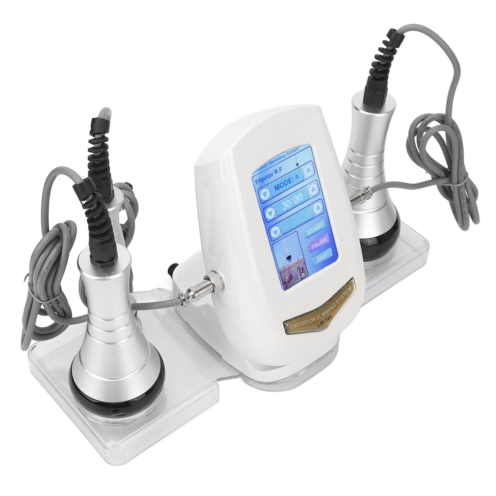 

40 кГц аппарат для похудения, сжигание жира, разглаживание морщин, RF-аппарат для укрепления кожи лица 110‑240 В США UK PLUG