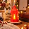 Retro Mini Square Night Lights Flameless LED Atmosphere Lamp Christmas Tree Decor  New Year
