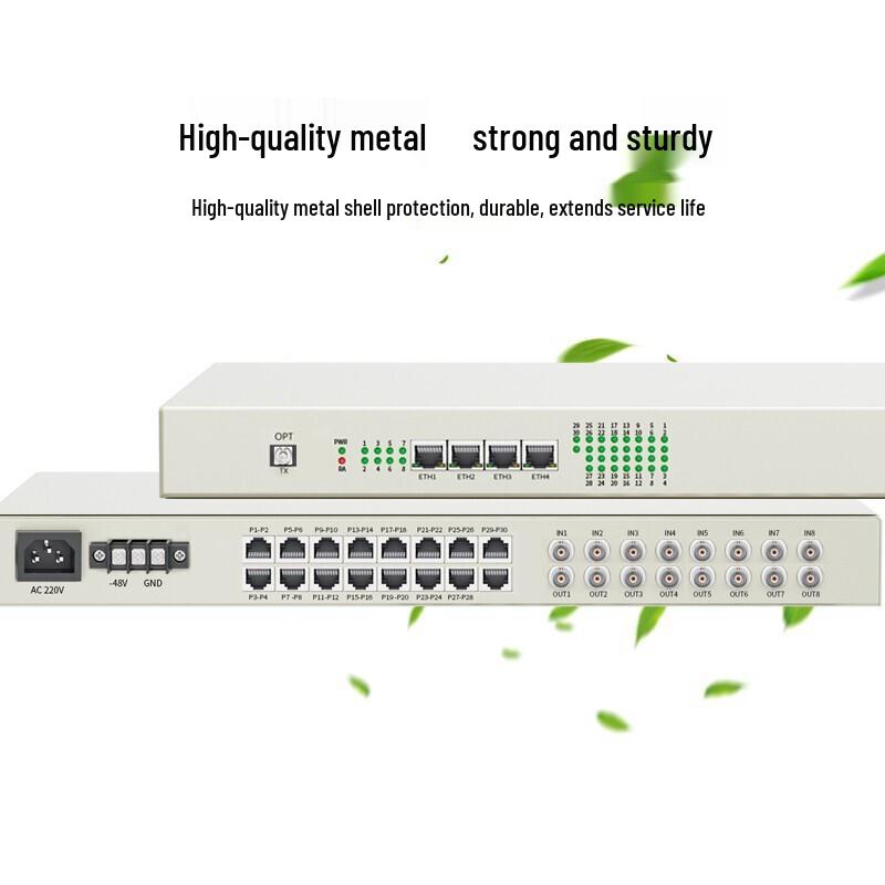HAILE PCM Multi-Service Fiber Optic Multiplexer