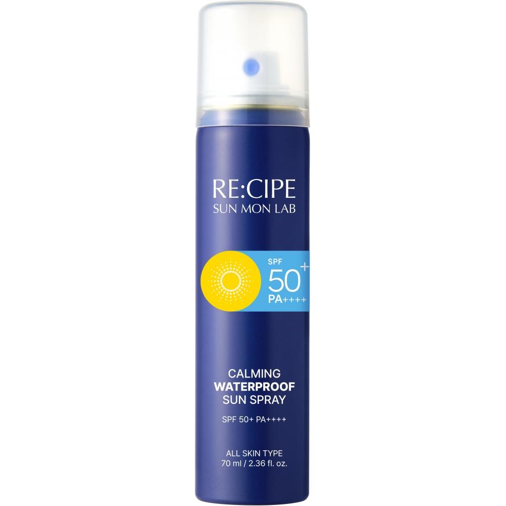 Recipe Sunmon Lab Calming Waterproof Sun Spray 70 Ml