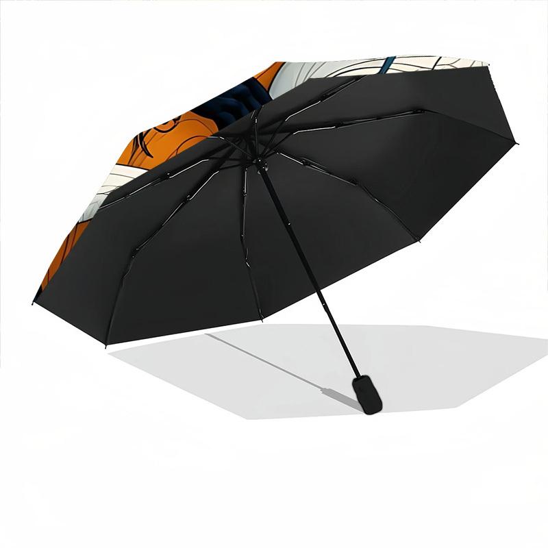 1pc Floral Cats Auto Folding Umbrella, Sturdy And Durable Automatic Folding Umbrella with 8 Ribs, Convenient for Outdoor Use092
