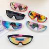 Children's Cycling Glasses, Cool Pilot, Boys' Baby Children's Sunglasses, Girls' Casual Personality, Big Frame