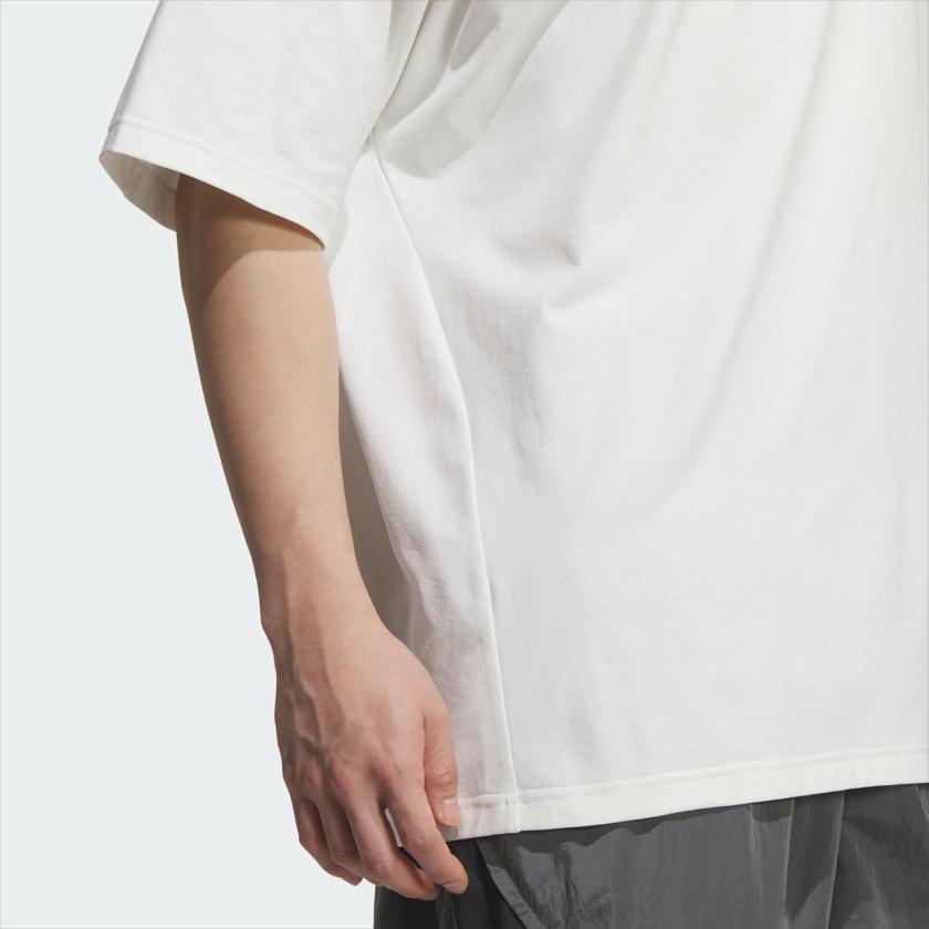 adidas Climacool Fos Short Sleeve Round Neck Sports Casual T-Shirt Men Tops Bright-White KE9590