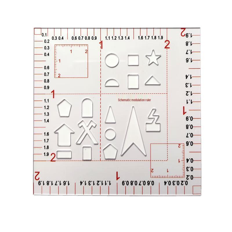 Precision Map Plotting & Surveying Rulers