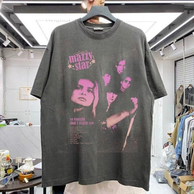 Mazzy Star Band Vintage Short Sleeve Cotton Tshirt Reprint S5XL Unisex T-Shirt S