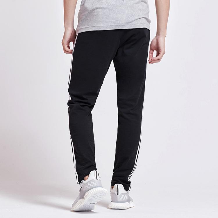 adidas Essentials 3-Stripes Pants Black/White Men Streetwear DU0456