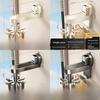 Aluminum Wall Mount Kitchen Hooks With Strong Suction For Utensil Storage