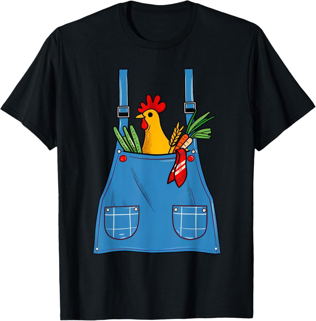 Funny Farmer Costume Halloween Cute Farm For All Ages Unisex Tshirt