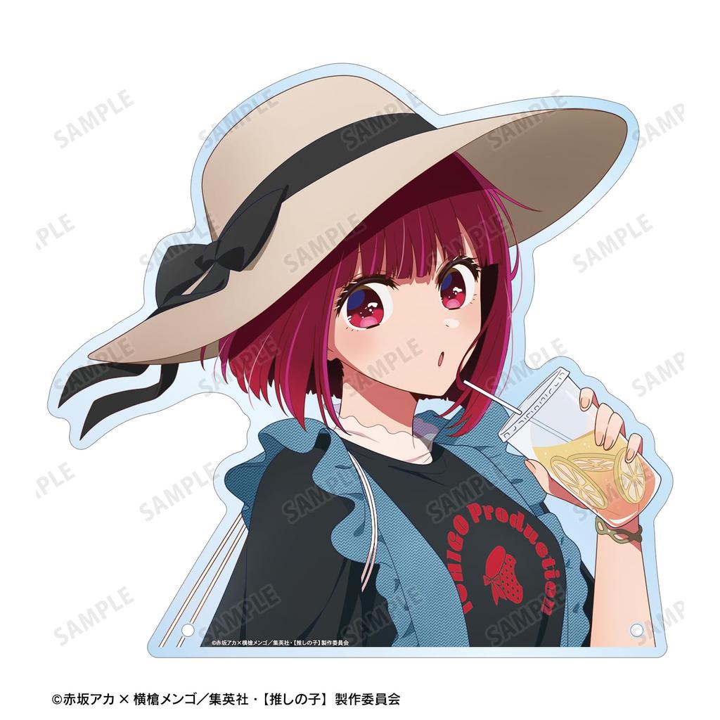 No No Original Illustration of Kana Arima Shopping Extra Large Acrylic Panel [Oshi Ko] [Oshi Ko] Ver. Die-cut