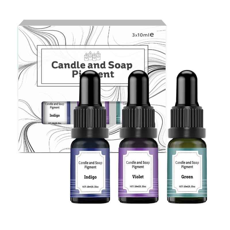 10Ml Essential Oil Bottle Candle Colorant 3-Color Combination Set Candle Dyes For DIY Handmade Candle Making