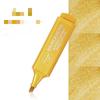Haile 8ks/sada metalických zvýrazňovačů Morandi zlatý prášek třpytivý zvýrazňovač markery pro poznámky deník graffiti pero papírnictví