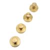 4 Pcs Suction Cup Hooks Stainless Steel Water Resistant Suction Towel Hangers for Bathroom Kitchen