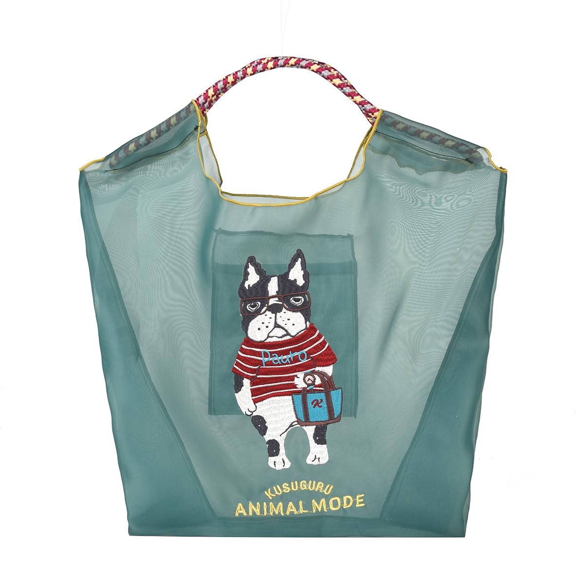 Сумка Kusguru Japan из шифона и паракорда, Сумка Kusguru Animal Mode из шифона и паракорда, 258154, Зеленый
