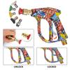 Vibrant Graffiti High-Pressure Foam Blaster for Karcher/Bosch/Lavor with Quick-Connect Nozzles,  Multi-Surface Cleaning Kit