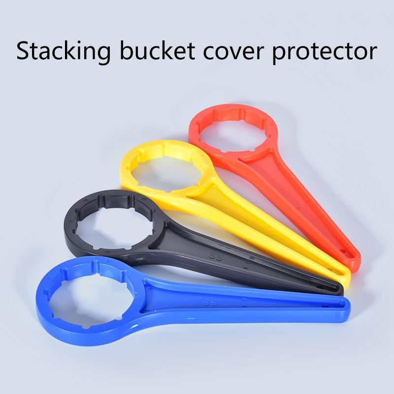 Klíč na víko sudu Otvírák pro 10L-30L Plastový kbelík Klíč na víko Modrý Černý Žlutý Červený Plastový kbelík Klíč na víko Příslušenství