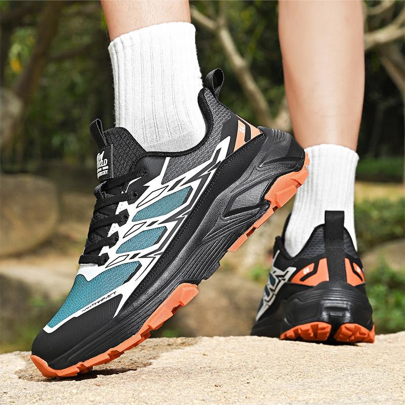 Men's comfortable four season casual outdoor sneakers breathable speed runing shoes wear-resistant soft-sole racing sports shoes