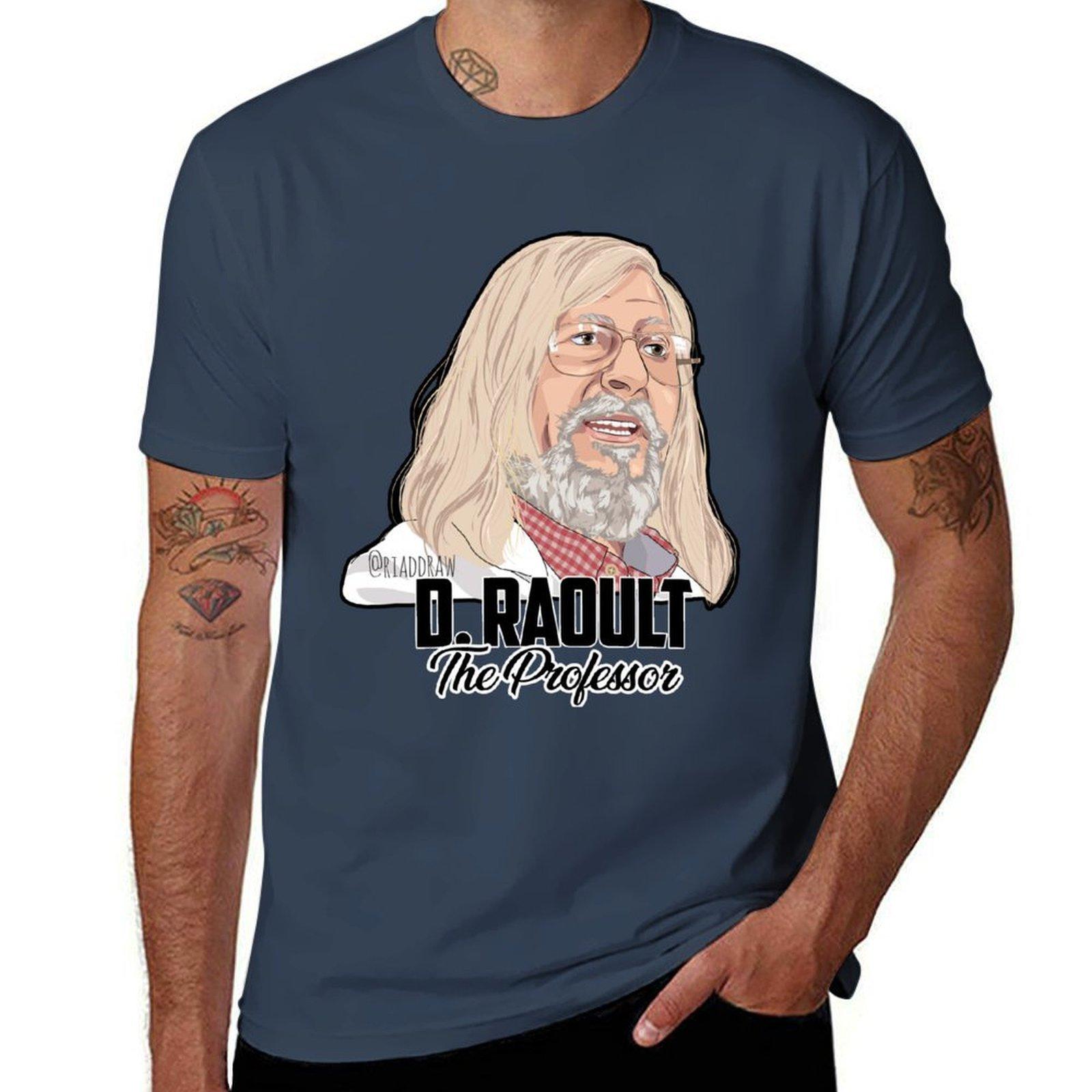 Didier Raoult The Professor Fan Club Tshirt Work Outdoor Tshirt For Unisex S