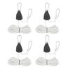 Camping Ratchet Hanger Pulleys Tent Hook Rope Hanger Grow Light Hanger Adjusted