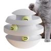 Cat Play Circuit, Rotating Board, Colorful Balls
