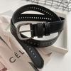 For Retro Wide Belt Korean Women Trendy Simple Fashion Accessory