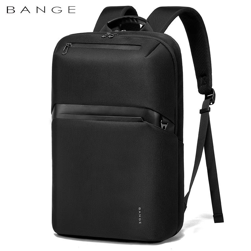 BANGE Men's Large-Capacity Laptop Backpack – Casual Business & Student Use