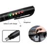 Brake Fluid Liquid Tester, Oil Moisture Analyzer with 5 LED Indicators, Auto Diagnostic Checker Tool for DOT3 DOT4 Brake Fluid