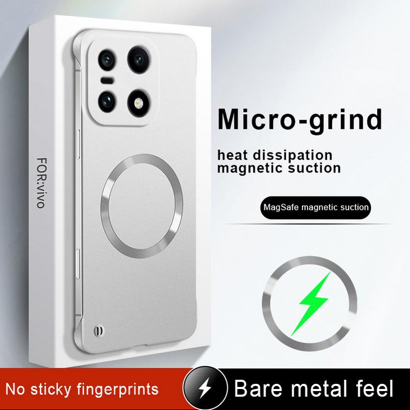 Slim Bezels Magsafe Magnetic Phone Case for VIVO X300 Pro vivo x300 X200 Ultra X200s x200 Pro FE X100 Pro Camera Protect Cover
