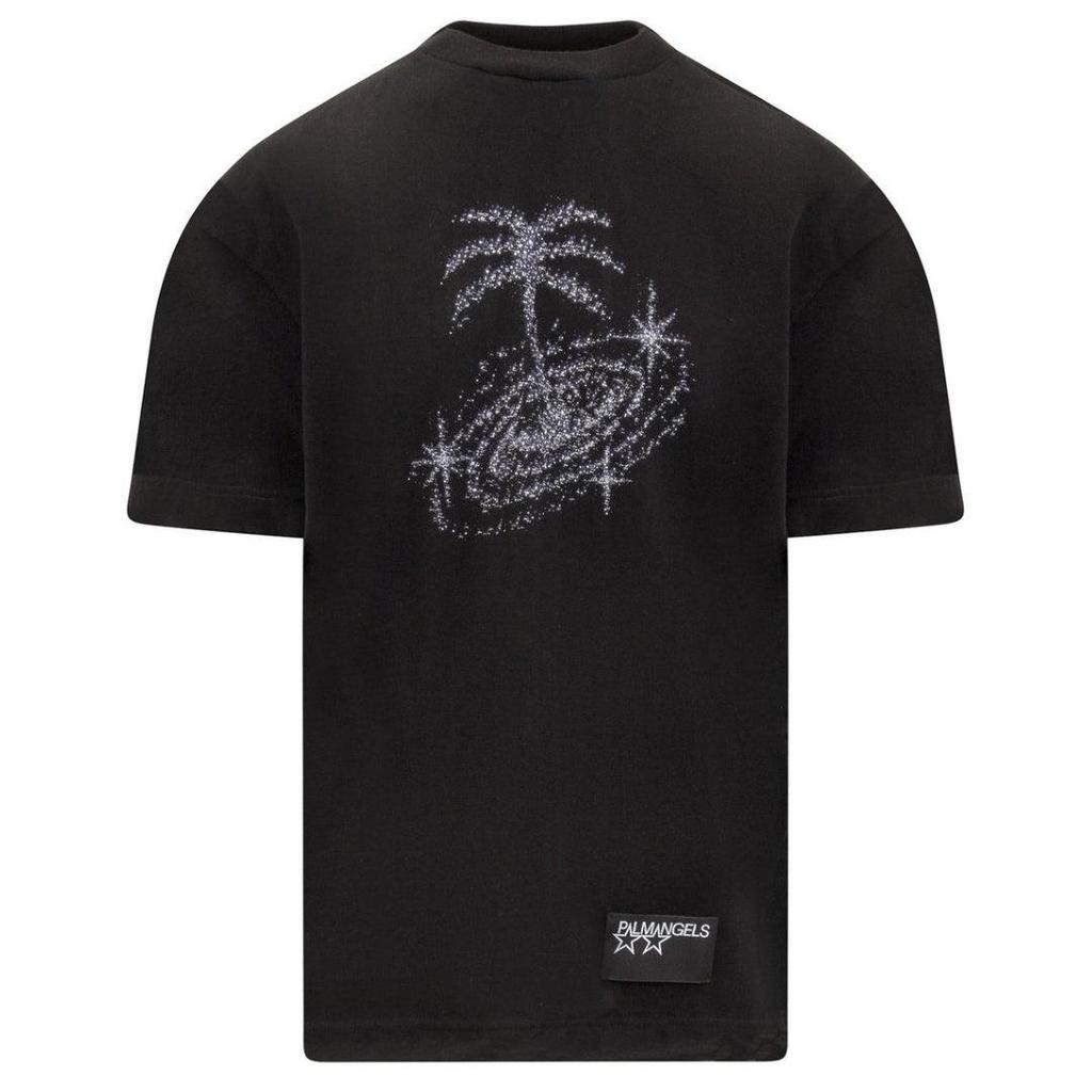 Palm Angels Unisex Adult Galaxy Glitter T-Shirt