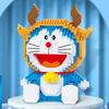 Doraemon Nobita Cartoon Micro Particle Building Blocks Anime Figure Assembly Toy for Kids Gift