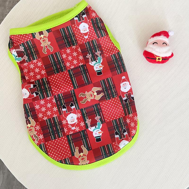 

Толстовка с капюшоном для домашних животных на осень и зиму, рождественский жилет для маленьких и средних собак, плюшевый медведь, рождественский снеговик, лось, товары для украшения XXL