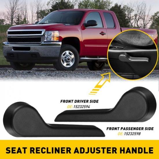2* Seat Handle Lever Adjuster Fits Chevy Suburban Silverado GMC 2007-2014 YUSon